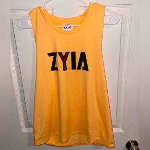 Zyia Y mesh tank top